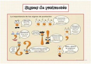 signos de puntuación