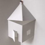 Paper pop up of house