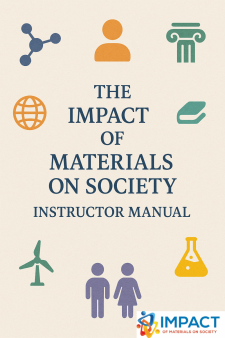 Impact of Materials on Society: Instructor Guide book cover